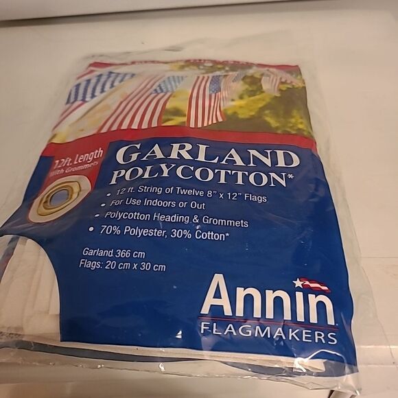 U.S.Flag Garland - Picture 1 of 2